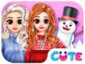 Игра Зимний стиль принцессы онлайн