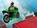 Игра Экстремальные и невозможные трюки на мотоцикле онлайн