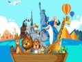 Игра Сумасшедшие друзья путешествуют по миру: Пазл онлайн