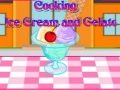 Игра Приготовление мороженого онлайн