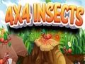 Игра 4X4 насекомые онлайн Игра 4X4 насекомые онлайн