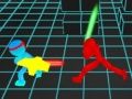 Игра Стикмен Неоновые Воины: борьба на мечах онлайн