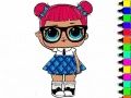 Игра Маленькие дети: Раскраска кукол онлайн