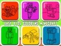 Игра Майнкрафт Раскраски для детей  онлайн
