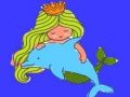 Игра Раскраска Русалка онлайн Игра Раскраска Русалка онлайн
