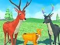 Игра Семейство животных: Симулятор оленей онлайн