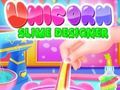 Игра Единорог: Дизайн слизи онлайн