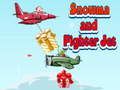 Игра Снеговик и истребитель онлайн