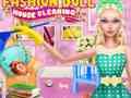 Игра Уборка дома модных кукол онлайн