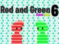 Игра Красный и зеленый 6: Цветной дождь онлайн Игра Красный и зеленый 6: Цветной дождь онлайн
