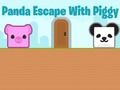 Игра Побег панды с поросёнком онлайн