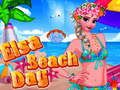 Игра Эльза пляжный день онлайн