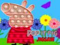 Игра Свинка Пеппа: поп-ит пазл онлайн Игра Свинка Пеппа: поп-ит пазл онлайн