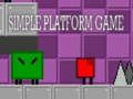 Игра Простой платформер онлайн