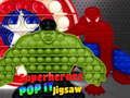 Игра Поп-ит: Пазл супергероев онлайн Игра Поп-ит: Пазл супергероев онлайн