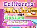 Игра Калифорнийский рецепт маки онлайн Игра Калифорнийский рецепт маки онлайн