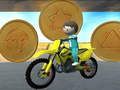 Игра Игра в Кальмара Мотоциклетные трюки онлайн