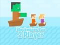 Игра Бегущий блочный шахтер: 2 игрока онлайн