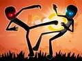 Игра Дуэль Стикменов: Бой теней онлайн