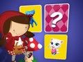 Игра Красная шапочка: карточки на память онлайн Игра Красная шапочка: карточки на память онлайн