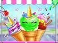Игра Кукуруза для мороженого с единорогом онлайн Игра Кукуруза для мороженого с единорогом онлайн