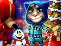 Игра Рождество Тома: Найди отличия онлайн Игра Рождество Тома: Найди отличия онлайн