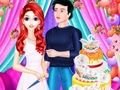 Игра Приготовление свадебного торта для девочки-русалки онлайн Игра Приготовление свадебного торта для девочки-русалки онлайн