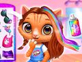 Игра Парикмахерская для животных Китти онлайн
