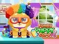 Игра Уход за забавным щенком онлайн Игра Уход за забавным щенком онлайн