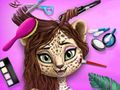 Игра Животные из джунглей: Летний макияж онлайн
