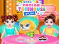 Игра Малышка Тейлор развлекается в домике на дереве онлайн Игра Малышка Тейлор развлекается в домике на дереве онлайн