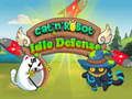 Игра Кошка и робот: Бездействующая защита онлайн Игра Кошка и робот: Бездействующая защита онлайн