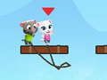 Игра Том и Анджела прыгают онлайн Игра Том и Анджела прыгают онлайн