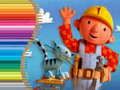 Игра Книжка-раскраска: Боб строитель онлайн