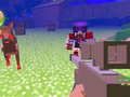 Игра Пиксельные зомби Мультяшное выживание онлайн