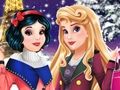 Игра Зимняя мода принцесс онлайн