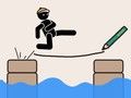 Игра Нарисуй два спасения: Спасти человека онлайн