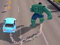 Игра Автомобиль против Халка прикованные онлайн Игра Автомобиль против Халка прикованные онлайн
