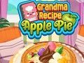 Игра Яблочный пирог по рецепту бабушки онлайн Игра Яблочный пирог по рецепту бабушки онлайн