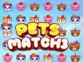 Игра Матч домашних животных 3 онлайн Игра Матч домашних животных 3 онлайн
