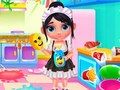 Игра Уборка конфетного дома онлайн
