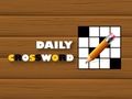 Игра Ежедневный кроссворд онлайн Игра Ежедневный кроссворд онлайн