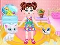 Игра Малышка Тейлор: День ухода за домашними животными онлайн Игра Малышка Тейлор: День ухода за домашними животными онлайн