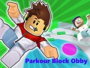 Игра Блочный паркур: Обби онлайн Игра Блочный паркур: Обби онлайн