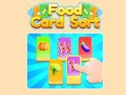 Игра Сортировка продовольственных карточек онлайн Игра Сортировка продовольственных карточек онлайн