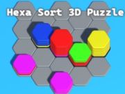 Игра Гекса сортировка 3D-головоломка онлайн Игра Гекса сортировка 3D-головоломка онлайн