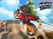 Игра Мультфильм про трюки на мотоцикле онлайн Игра Мультфильм про трюки на мотоцикле онлайн