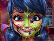 Игра Леди Баг: Макияж на Хэллоуин онлайн Игра Леди Баг: Макияж на Хэллоуин онлайн