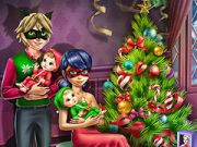 Игра Леди Баг: Семейное Рождество онлайн Игра Леди Баг: Семейное Рождество онлайн