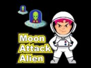 Игра Атака пришельцами Луны онлайн Игра Атака пришельцами Луны онлайн